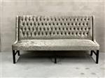 Luxe eetkamerbank met capitons 160cm