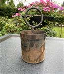 Bakje met ophangbeugel, metaal, rond MB110