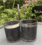 Bakjes met ring, metaal, rond MB210