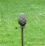 Plantensteun dennenappel met 3 ogen, 175 cm PY26D