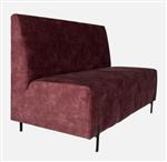 Wandbank op poten 120cm