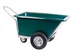 Driewielige kruiwagen 255 liter, met zwenkwiel