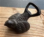 Flesopener, opener vogel, gietijzer FG463