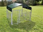 Mobiele paardenstal 6 x 3,6 mtr incl panelen