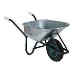 Kruiwagen Fort, 80L, verzinkte bak, gelakt onderstel