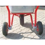 Anti-lek steunwielen voor kruiwagens (set 2 stuks)