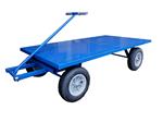 Plateauwagen / vierwielige wagen 600 kg met luchtbanden