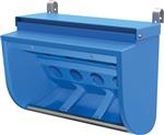 Buiten hooiruif, hek slowfeeder met deksel - 80 liter