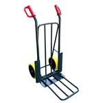 Steekwagen Fort met klaprek en antilekwielen