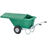 Voerwagen / kiepkruiwagen 330 liter met schuifdeksel