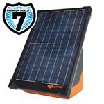 Gallagher S200 zonnepaneel schrikdraadapparaat incl. 2 batterijen, 12V/2,0J