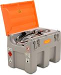 Mobiele dieseltank 460 ltr, 12 Volt met deksel
