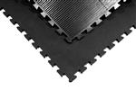 Puzzelmat 1 x 1 meter, 17 mm dik antislip - rijstkorrel / rib
