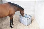 Pacefeeder rechthoekig grijs, paarden slowfeeder 60 mm