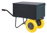 Gereedschapskruiwagen 190 liter met 2 volle wielen