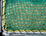Frame voor voerbesparend net voor vierkante ruif met veiligheidspalissade voerhek