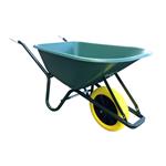FORT landbouwkruiwagen 100 liter, PP GROEN met antilekwiel