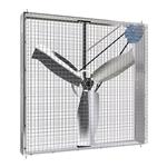Stalventilator 138cm 400v, 138 x 138 x 30 cm, 31.400 m3/uur