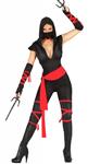 Ninja Kostuum Zwart Dames