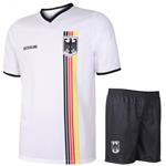 Kingdo Duitsland Voetbaltenue Thuis - Strepen Vlag - Kind en Volwassenen