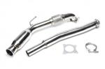 Downpipe 3 INCH 76mm met 200 cells sportkat VW Scirocco 137 2.0 TSI