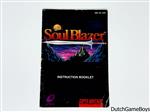 Super Nintendo / SNes - Soul Blazer - USA - Manual