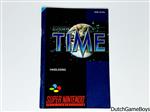 Super Nintendo / SNes -Illusion Of Time - HOL - Manual