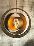 Ronde lamp Industrial dark