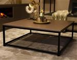 Salontafel op maat Thompson (Puuur) 100x100cm / MDF / Mat