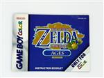 Gameboy Color - The Legend of Zelda - Oracle of Ages - USA - Manual