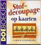 Stofdecoupage op kaarten / Doeboekjes