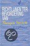 Richtlijnen ter bevordering van therapietrouw / Cure & care development