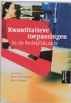 Kwantitatieve toepassingen in de bedrijfskunde / Leerboek
