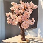 Kunst bloesemboom - Kunstboom - Peach - 75cm - Voor binnen - Nieuwe Fluffy