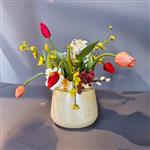 Kunsttulpen - zijden bloemen - Kunstbloemen - 35cm - Nepbloemen - Tulpenvaas