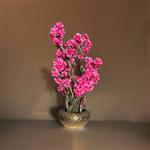 Kunst bloesemboom – Kunstboom – donker fel roze  – 75cm – Voor Binnen – Nieuwe Fluffy