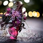 Ode aan Pink - prachtig zijden bloemwerk - 55cm