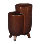 Pot - bruin - 19 cm