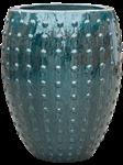 Oceaan blauw - stoere noppen pot - 67cm - keramiek