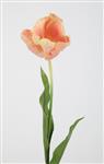 Koraal zalm kleurige Kunst tulp 75cm - peach - zalmroze