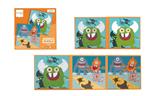 Magnetisch puzzelboek - monsters