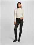 Skinny trousers with metal ornaments 232-Polo Black