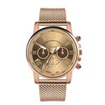 Luxury Watch for Women - Fashionable Quartz Movement Mesh Strap Business