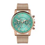 Luxury Watch for Women - Fashionable Quartz Movement Mesh Strap Business