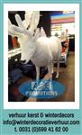 wit rendier decoratie verhuur lapland aankleding