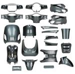 Kappenset Metallic donker grijs RSO Sense/Vx50 (S)/Riva (S)/Vespa-look (s)