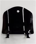 Klep in beenschild Zwart RSO Sense/Riva/VX50/vespa look