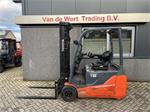 Heftruck Toyota 8FBET18 Triplo 500 Freelift/Sideshift elektrisch 2013