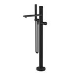 Vrijstaand Bad Thermostaatkraan Wiesbaden Sphere 83.3 cm Compleet Mat Zwart