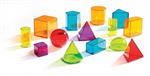 Geometrische figuren - transparant (set van 14)